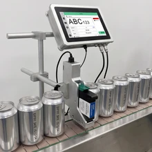 Macchina per stampa completamente automatica Macchina per codifica di date e lotti Macchina per stampa a getto d’inchiostro