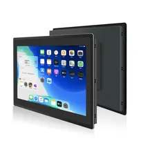 산업용 터치 패널 PC 임베디드 팬리스 컴퓨터 정전식 터치스크린 Windows Linux RS232 RS485 듀얼 LAN PLC 자동화 생산 라인 제어 시스템