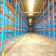 Stapelsysteem Type Palletstelling Zware Opslagstelling Industriële Stalen Magazijnstelling Metalen Stelling