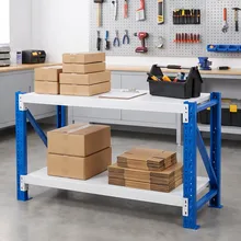 Rastrelliera di media capacità per magazzino, rastrelliera per garage e stoccaggio in laboratorio