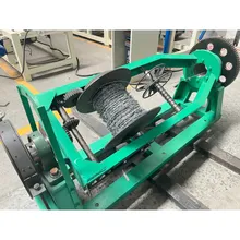 Drahtziehmaschine automatische Stacheldrahtmaschine mit automatischer PLC-Steuerung