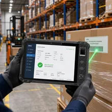 Tablet PC industrial robusto de 8 polegadas com leitor NFC RFID IP68 tablet portátil Android à prova d’água e de poeira para inventário logístico