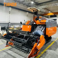 Macchina per la raccolta del riso ad alta efficienza / Raccoglitore di riso / Macchina per il taglio del riso mini paddy