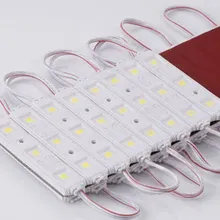 고휘도 LED 모듈 DC12V 0.72W LED 스트립 조명 IP65 방수 3LEDs SMD2835 광고용 LED 모듈 LED 가격