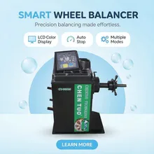 CT9905 Backlit Panel Icon Based Clear Readout Tire Balancing System