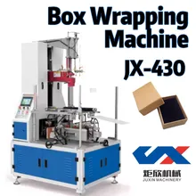 Jx-430 Macchina per l'imballaggio di scatole rigide semi-automatiche