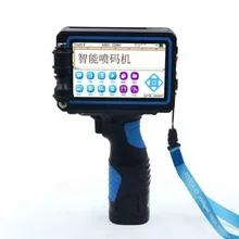 Imprimante à jet portable pour logo / date d'expiration, code de lot, numéro de série, étiquette, code-barres / code QR