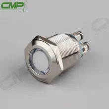 19mm Đèn báo ba màu RGY RGB gắn bảng điều khiển