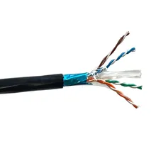 Cabo de Rede FTP/UTP de Cobre CAT6 Cabo de Dados para Computador Cabo de Comunicação