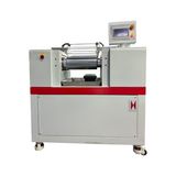 Laboratorium Silicoonrubber Plastic Open Mengmill Mini Kleine Rolmill Machine Twee Rol Mill Twee Rol Mengmill
