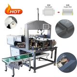 Automatic Hard Box Corners Pasting Machine Rigid Cardboard Paper Phone Gift Case Rigid Box Making Machine