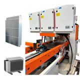 Fully Automatic Transformer Radiator Corrugated Fin Panel Machine Production Line
