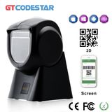 Stock Omnidirectional 1d 2D Desktop Barcode-Scanner mit USB Qr Code Barcode-System