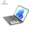 Computer portatile personalizzato con doppio monitor 15.6 pollici 7 pollici touch display Intel UHD Graphics DDR4 memoria per programmatori, trader e utenti d'ufficio