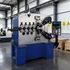 Macchina automatica compatta per la formatura e la produzione di molle a spirale a compressione