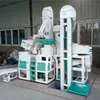 1tph Máquina de Processamento de Arroz 20 Máquina de Moinho de Arroz Combinada de Toneladas por Dia