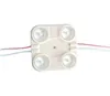 Quadratisches 4W LED-Modul 12V DC IP65 Wasserdicht 4LED Modulkanal für Buchstaben-Schaufenster und Werbeschilder