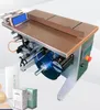Kartonbox Aufkleber Etikettiermaschine Boxversiegelungsmaschine Boxetikettiermaschine