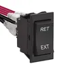 Interruttore Rocker LED Illuminato Kcd1 Impermeabile