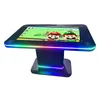 43-Inch แอนดรอยด์ วินโดว์ แอลซีดี อินเตอร์แอคทีฟ สมาร์ท ทัช โต๊ะสำหรับเกม โต๊ะกาแฟควบคุมพร้อมโมดูล NFC สถานีชาร์จไฟ โมดูลกล้อง