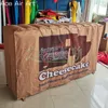 Werbeveranstaltung Riesenaufblasbares Schokoladenboxmodell Individuell gestaltetes aufblasbares Verpackungsbeutelmodell