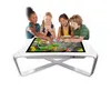 Tavolo da caffè interattivo digitale intelligente con schermo touch 43 pollici impermeabile per giochi Android, display multi touch