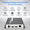 ตัวเข้ารหัสวิดีโอ IP HD แบบกำหนดเอง 4K IPTV H265/H264 Rtsp Srt Rtmp HDMI