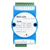 Fern-I/O-Modul mit fünf Schaltsignalen und fünf Relaisausgängen. Analog-Akquisitionsmodul für Sensorsignale, Signalisolator-Konvertierungsmodul
