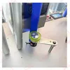Intelligente hoge snelheid automatische label jet codering terugwinding machine label film tape terugwinding datum codering machine