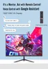 27 Màn hình máy tính thông minh Android inch với điều khiển từ xa đầy đủ chức năng