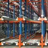 Автоматизированная система стеллажей для хранения в промышленных складах с радиоуправляемыми шуттлами