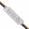 RGB LED Modul SMD 5050 LED Hintergrundbeleuchtung Pixelmodul für Schriftzug DC12V 3LED IP65 Wasserdicht 0.72W RGB LED Schild Modul Wasserdichtes LED Modul