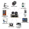 Modulo della fotocamera stereo binoculare dual lens personalizzato Rx2719 2MP 3D per sistema di controllo accessi