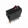 encendido apagado R13-Rocker Interruptor con 12V 220V Luz DOT Rleil Interruptor de palanca T105 Interruptor de palanca T85 Kcd3
