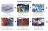 Giá đỡ kim loại sơn tĩnh điện, giá đỡ mạ kẽm, kệ lưu trữ trong kho, kệ nặng, giá đỡ cantilever với các kệ