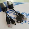 Divisor de Poe Mini USB para alimentación de enrutador portátil y cámara