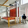 Sistema di stoccaggio automatizzato con carico e scarico automatico per macchina da taglio laser