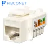 CAT6 RJ45 ネットワークモジュール 90 デグリーパンチダウンUTPキーストーンジャック RJ45 キーストーンモジュラー