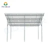 Sistema de Montaje de Acero Galvanizado Personalizado para Estructura de Pilas en Tierra
