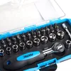 Set de Herramientas Manuales Fixtec 38PCS Destornillador de Puntas Múltiples con Carraca Destornillador Electricista Juego de Destornilladores