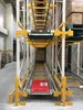 Système de rayonnage à navette automatique robuste en métal pour le stockage de palettes avec certification CE ISO