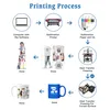 Goosam 6 Farben Stylus Foto T50 T60 R290 R800 R1800 R2000 Farbsublimations-Tinte