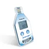 Registratore di temperatura USB per dati, registratore di temperatura per spedizioni a catena del freddo, rapporto PDF monouso