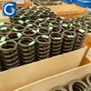 Resorte de compresión de alta resistencia para maquinaria de construcción / resorte de carga pesada