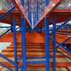 Rastrelliere in acciaio personalizzate per fabbrica, rastrelliere industriali per magazzino, rastrelliere per flusso di cartoni, rastrelliere metalliche regolabili