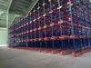 Sistema di stoccaggio con scaffali a rullo per shuttle radio ad alta utilizzazione dello spazio, scaffali per magazzino, scaffali personalizzati per pallet con sistema di corsia a velocità impostata