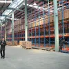 Sistema de Armazenamento Estante Semi Automática Armazém Sistema de Transporte de Paletes Estante de Paletes FIFO