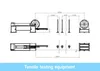 เครื่องทดสอบการพันสายไฟเบอร์ออปติก