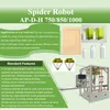 Smistamento con macchina per l’imballaggio, inscatolamento, confezionamento, ecc. Robot parallelo Spider per il posizionamento visivo