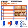 Rayonnage à palettes à haute capacité de charge, rayonnage industriel pour entrepôt, racks de stockage en métal lourds, étagère de rayonnage à palettes sélectives